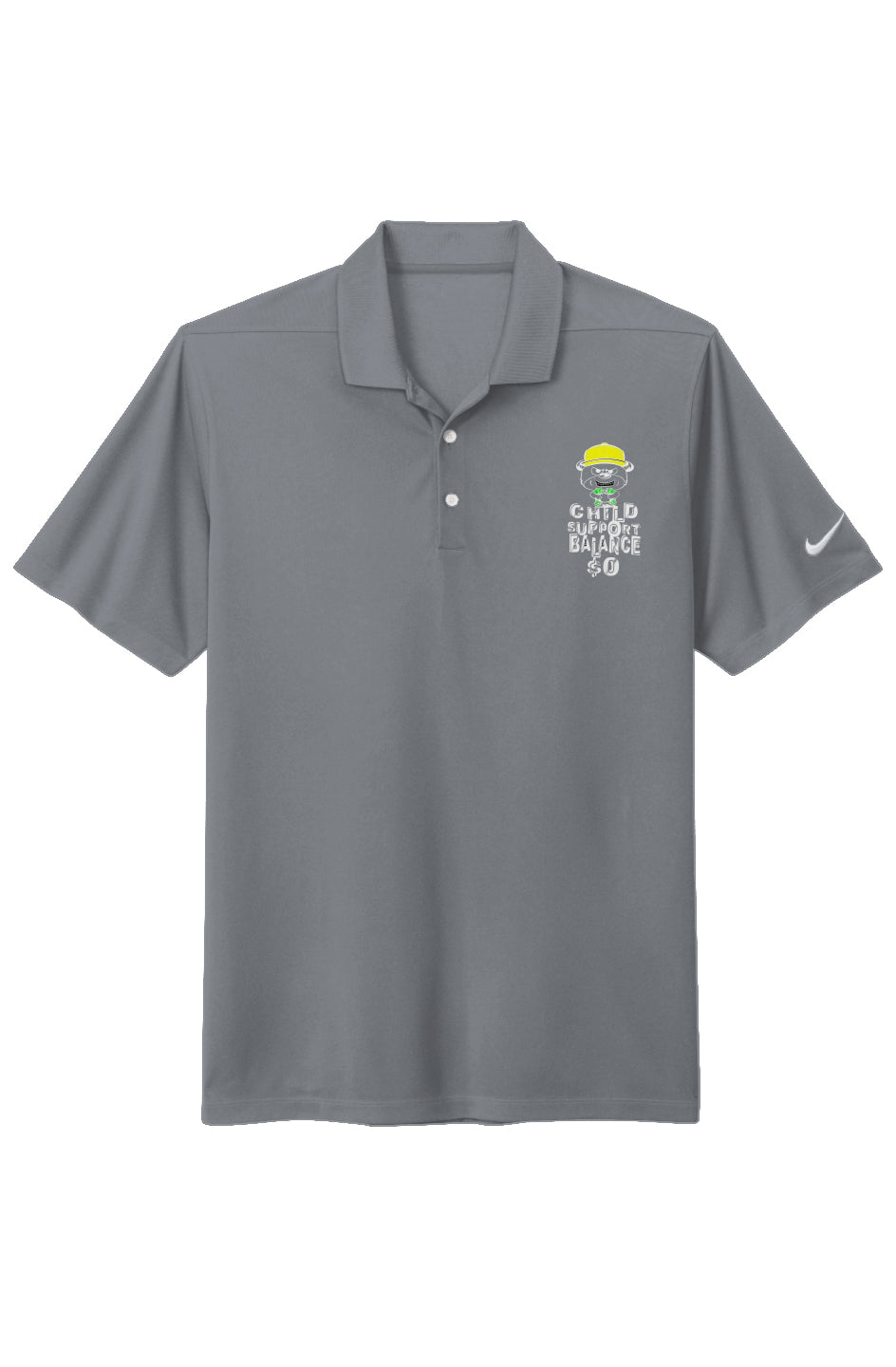 ChiSup Bal $0 Nike Dri-FIT; Grey(Yellow hat)