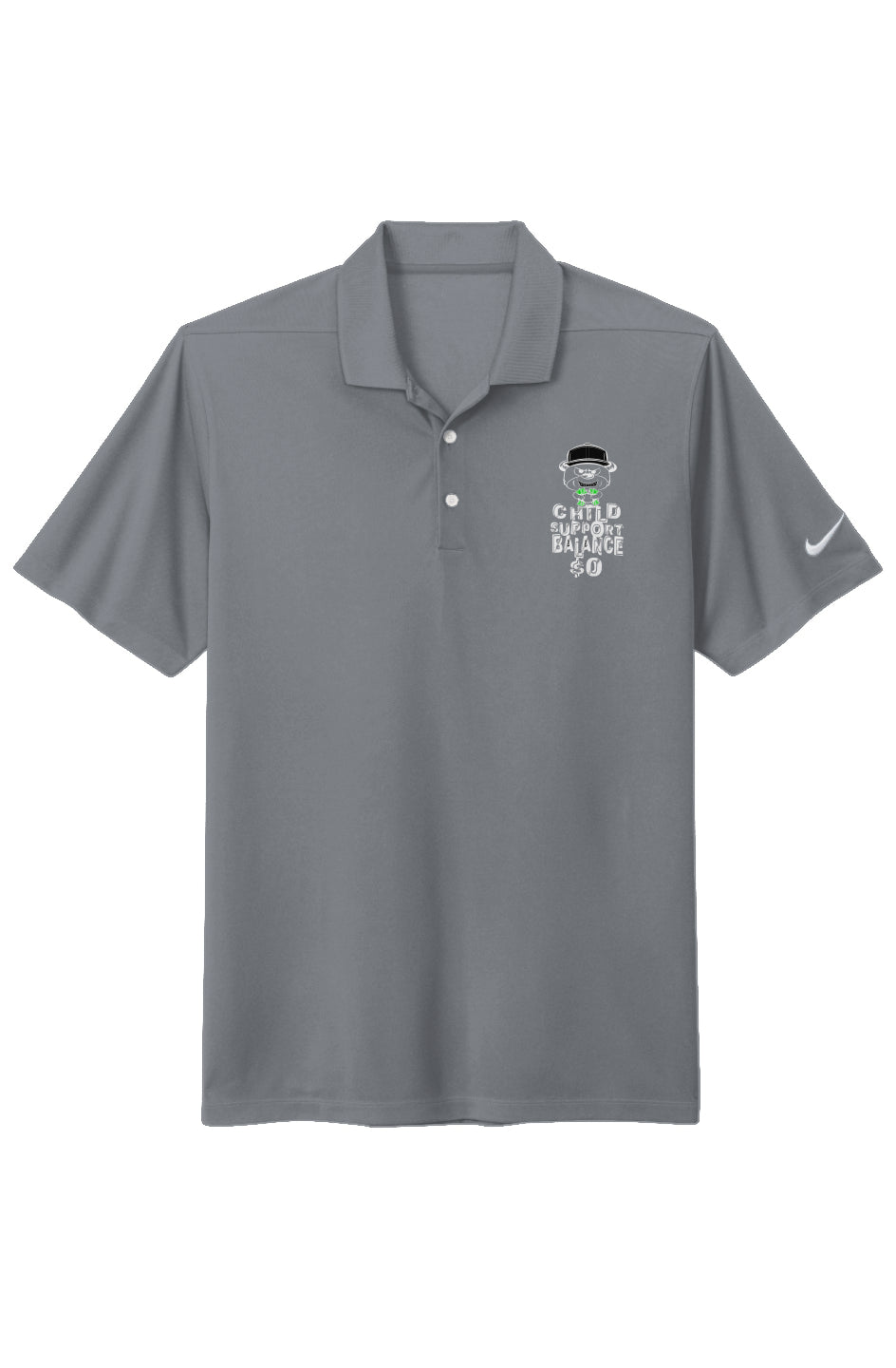 ChiSup Bal $0 Nike Dri-FIT; Grey(Black hat)