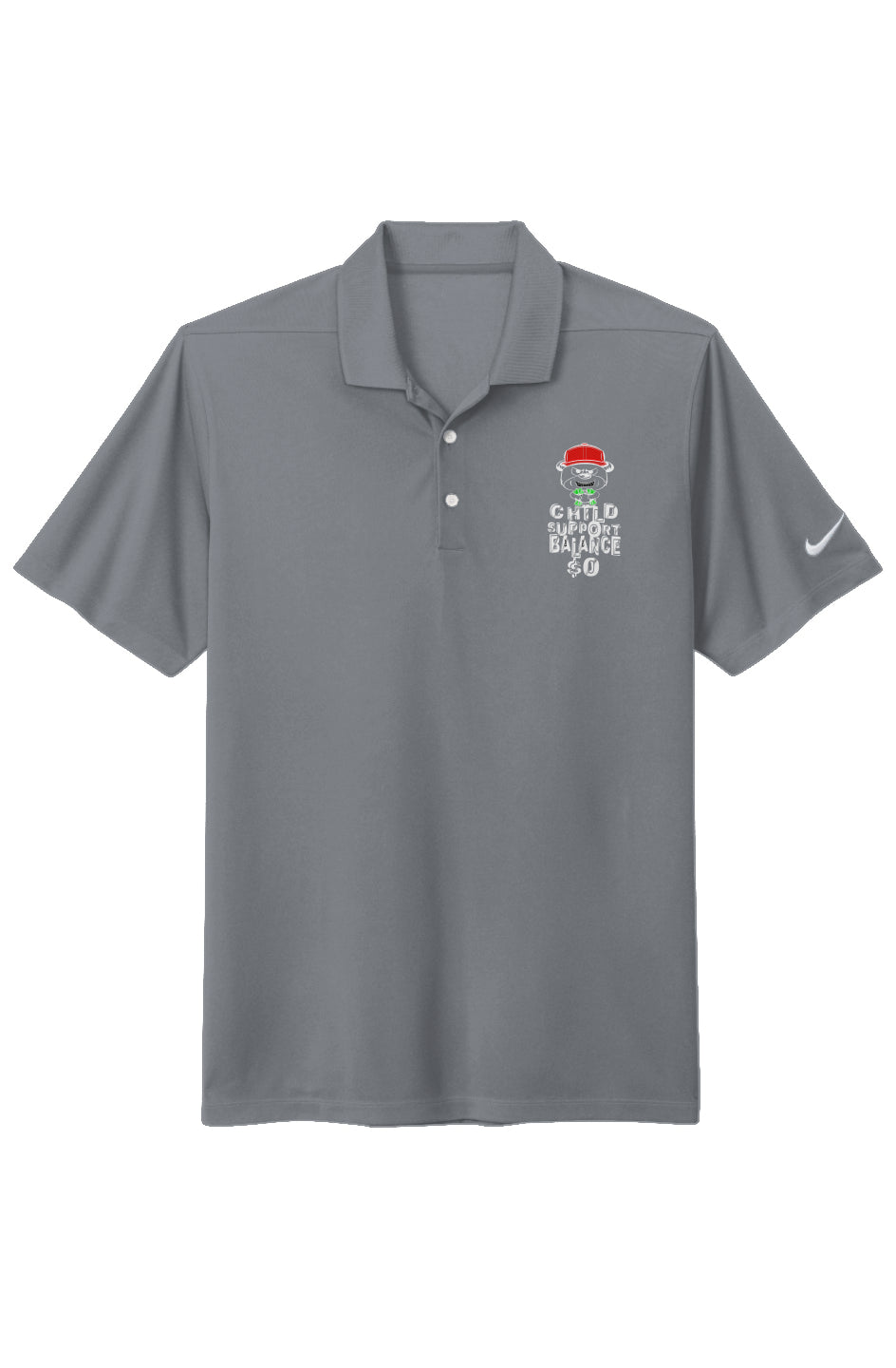 ChiSup Bal $0 Nike Dri-FIT; Grey(Red hat)