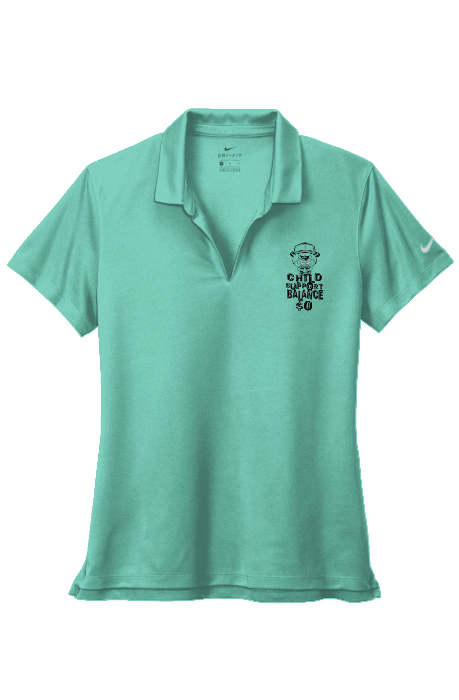Nike Ladies Dri-FIT; Mint; Dark