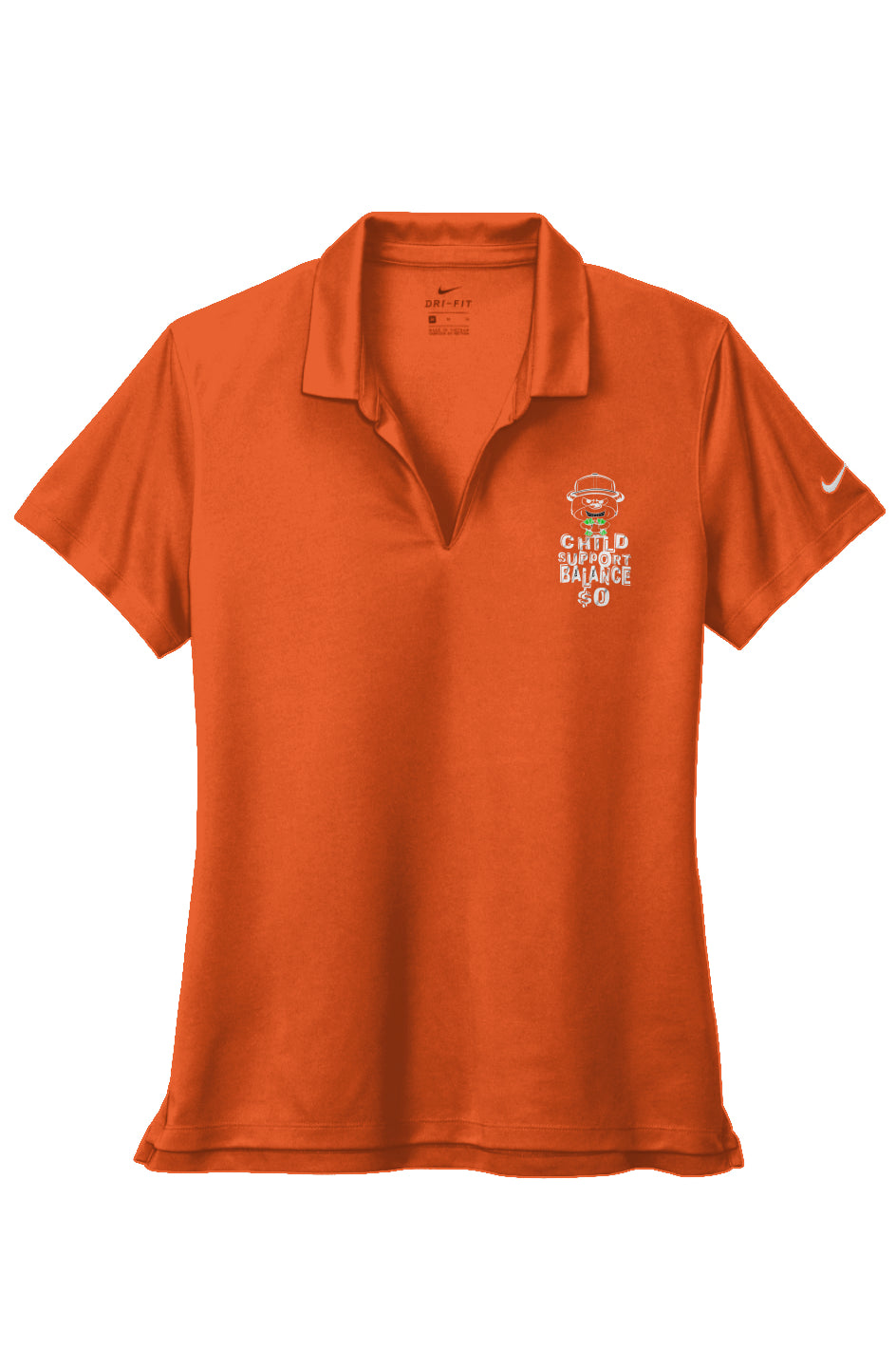 Nike Ladies Dri-FIT; Orange