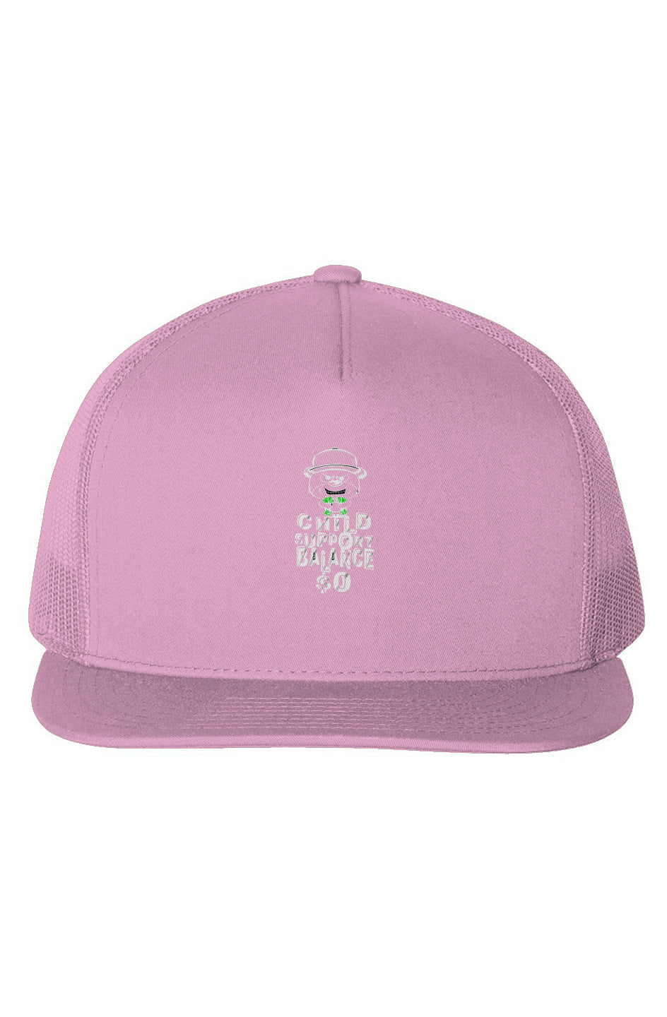 Five-Panel Trucker Caps; Pink