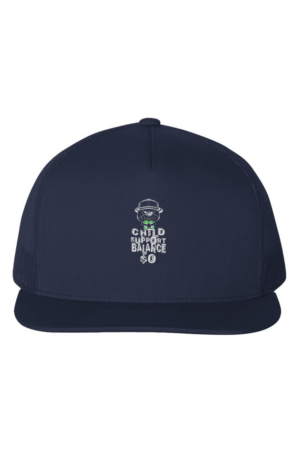 Five-Panel Trucker Caps; Navy