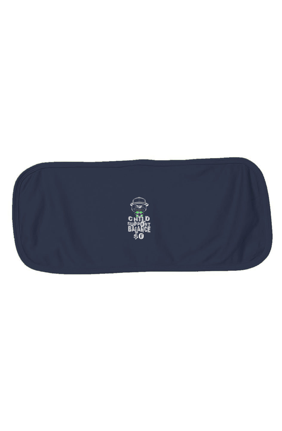 Terry Burp Cloth; Navy