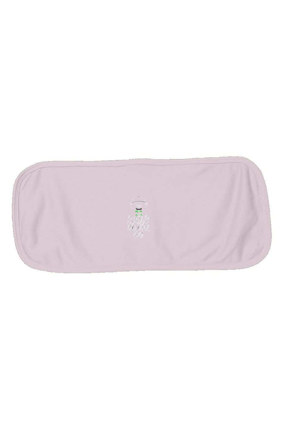 Terry Burp Cloth; Pink