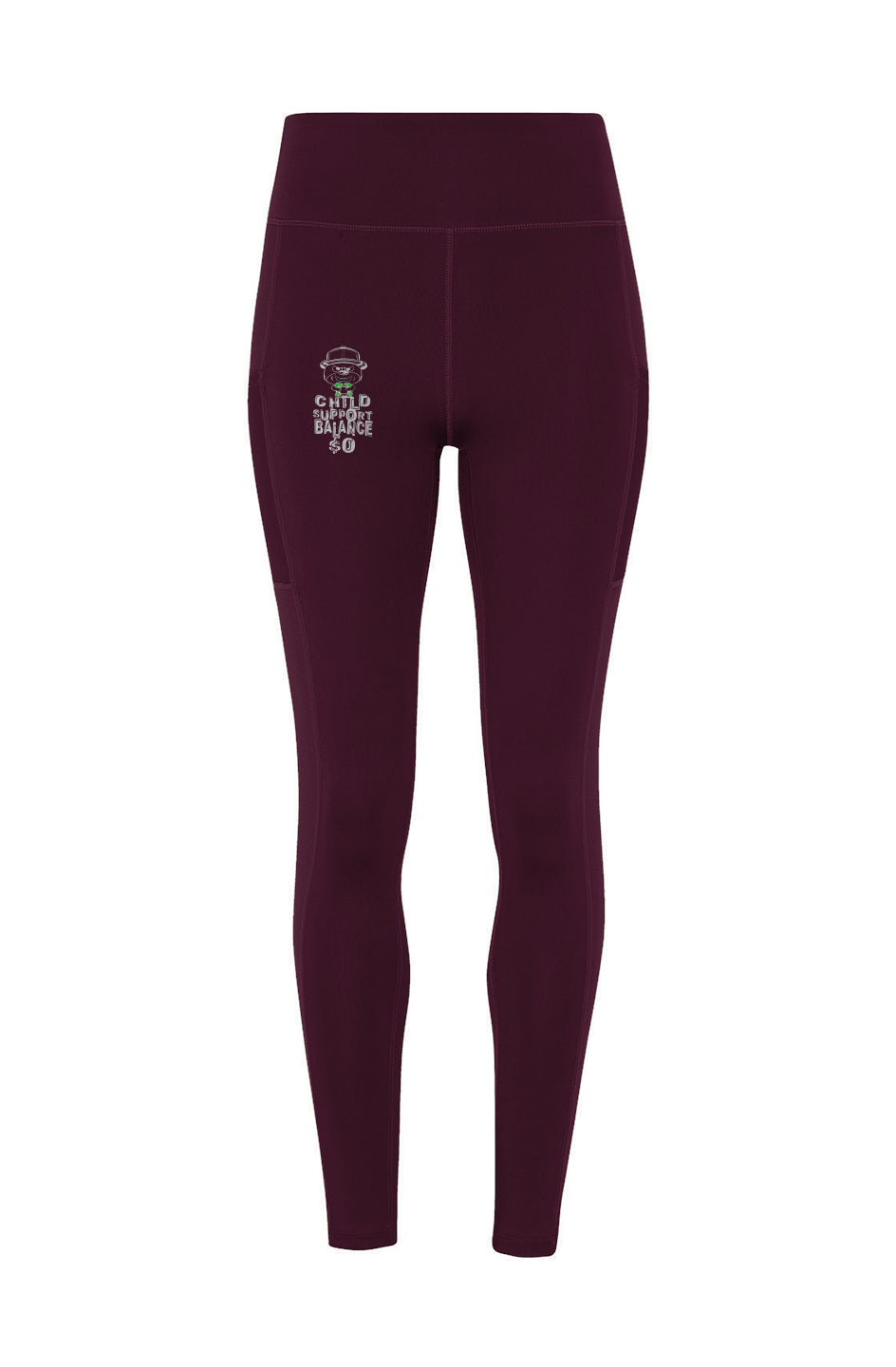 Ladies' Danica Leggings; Mulberry