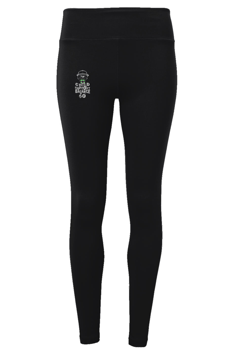 Ladies' Performance Leggings; Black