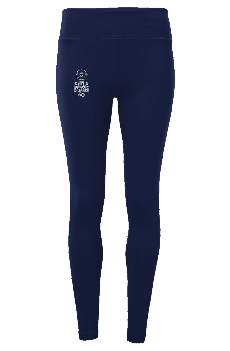 Ladies' Performance Leggings; Navy