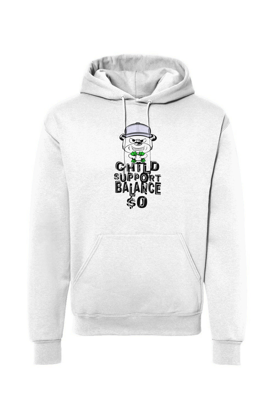 White hoodie pullover; Lavender